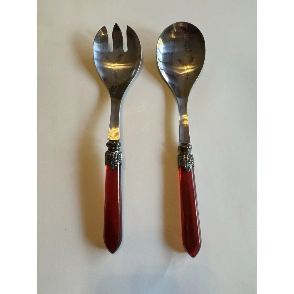 Rosanna Salad Set Fork & Spoon